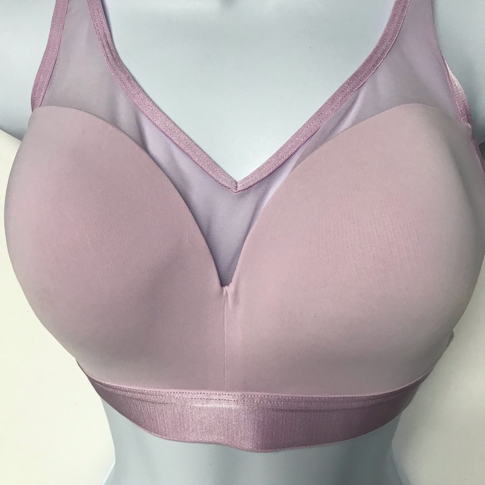 Purple Mesh Bralette